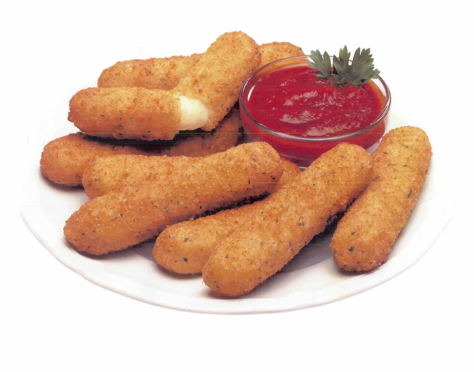 4/5.445 Lb Whole Grain Crunchy Breaded Mozzarella Cheese Sticks 0.84 oz