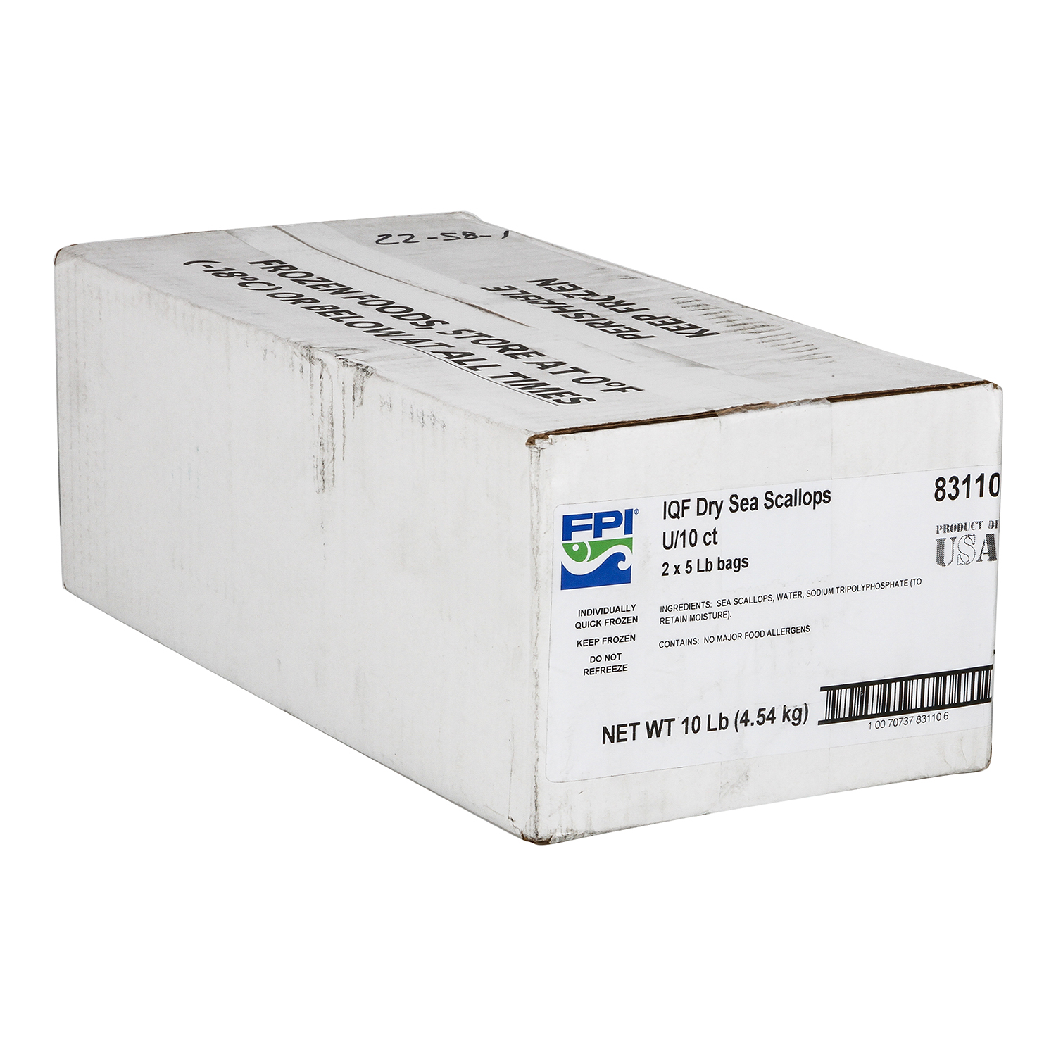 U 10 Ct Sea Scallops Dry Msc High Liner Foods Single Source For Seafood In Foodservice